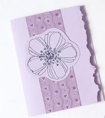 Mother's Day Card - Stamped Bible Craft